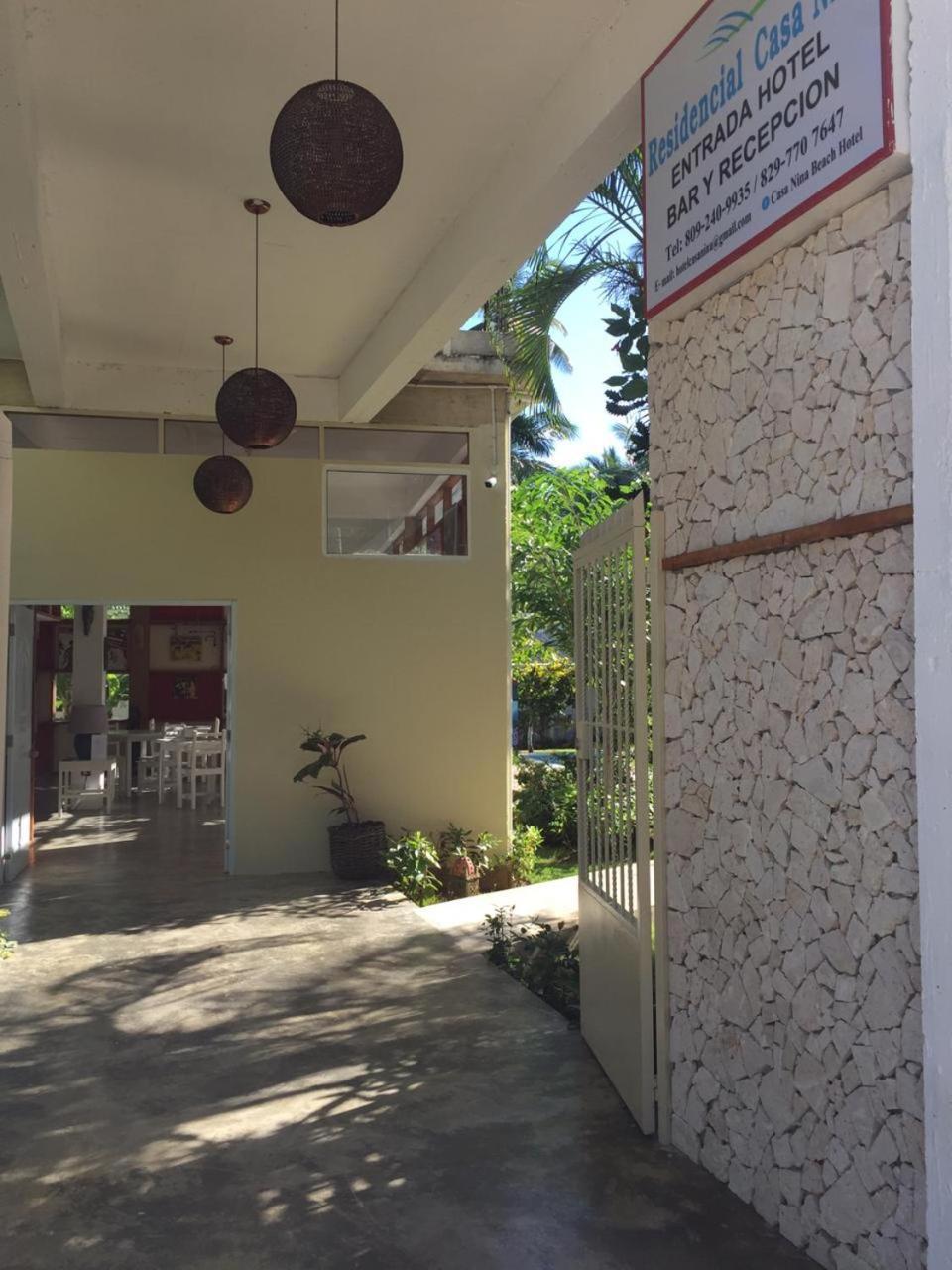 Beach Hotel Casa Nina Las Terrenas Exterior photo